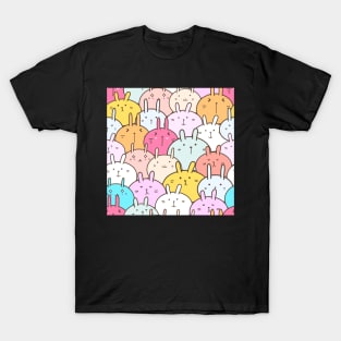 Colorful Rabbits T-Shirt